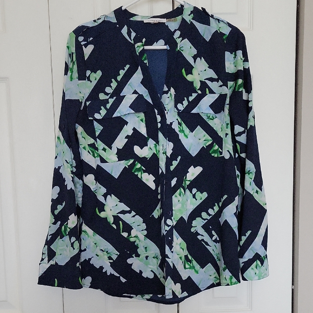 Calvin Klein Button-up Blouse